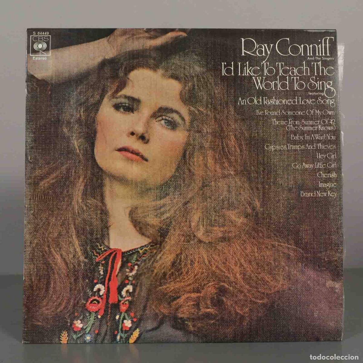 Discos de vinilo: LP. I&acute;d Like To Teach The World To Sing - Ray Conniff And The Singers