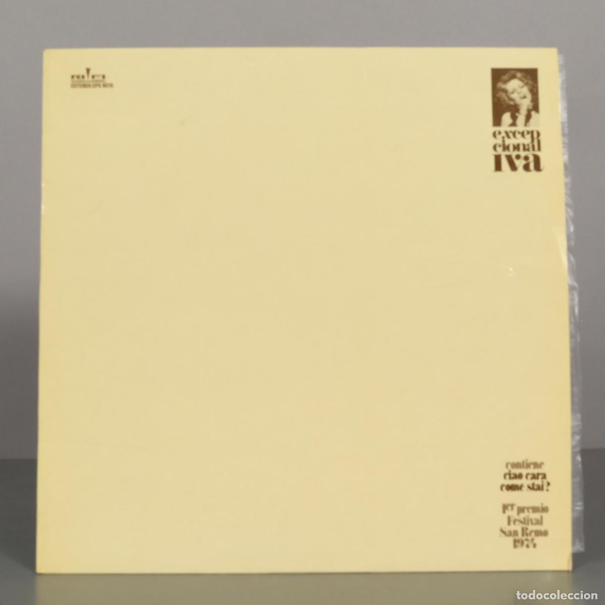 Discos de vinilo: LP. Excepcional Iva - Iva Zanicchi