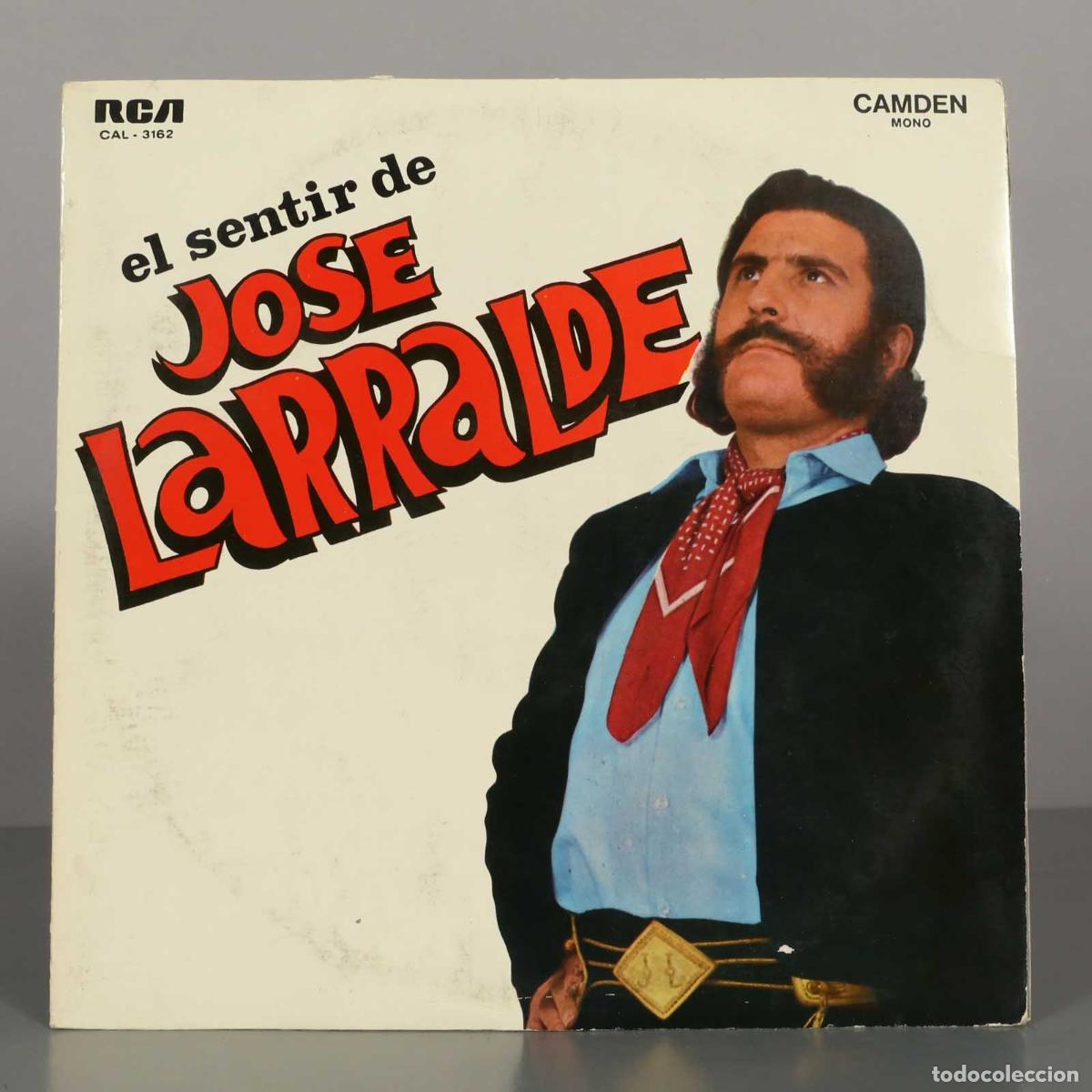 Discos de vinilo: LP. El sentir de Jos&eacute; Larralde - Jos&eacute; Larralde