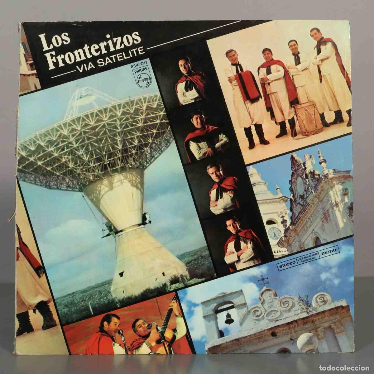 Discos de vinilo: LP. V&iacute;a Sat&eacute;lite - Los Fronterizos - Philips