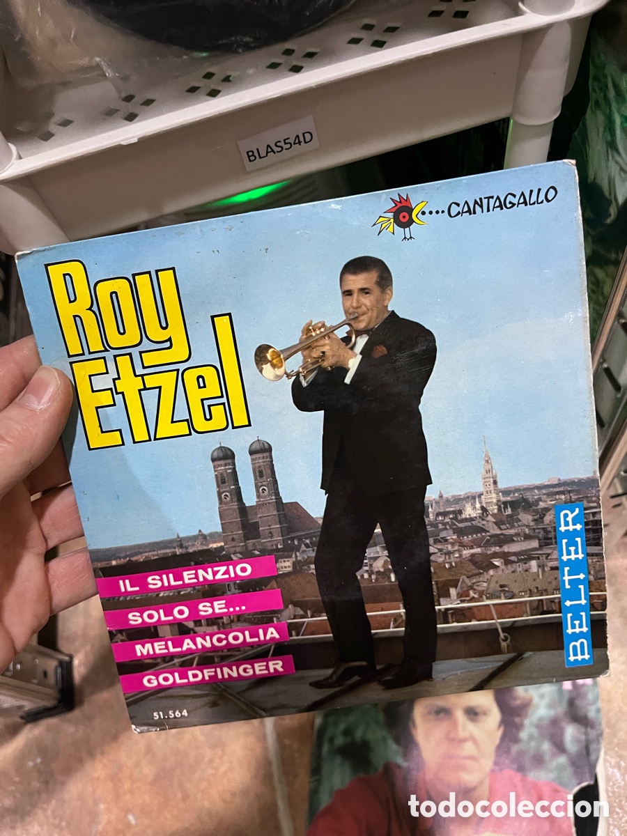 Discos de vinilo: BLAS54D ROL Etzel C&bull;&bull;&bull;&bull;CANTAGALLO IL SILENZIO SOLO SE... MELANCOLIA GOLDFINGER
