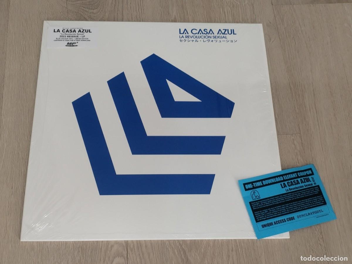 Discos de vinilo: LA CASA AZUL - LA REVOLUCION SEXUAL ..LP DE ELEFANT RECORDS - NUEVA EDICION ..VINILO AZUL. 2023 .