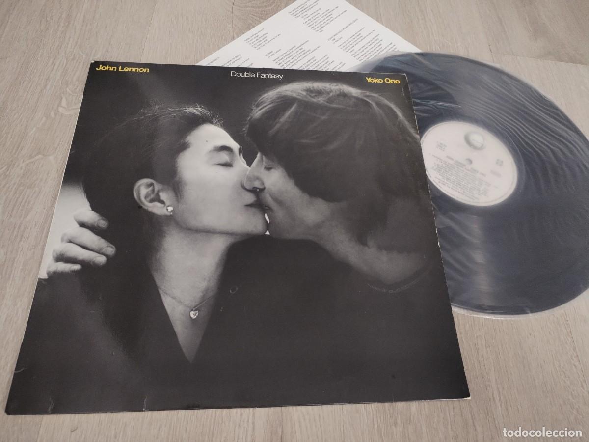 Discos de vinilo: JOHN LENNON - DOUBLE FANTASY ..LP - GEFFEN RECORDS .1&ordf; EDICION DE 1980..SU ULTIMO LP .. BUEN ESTADO