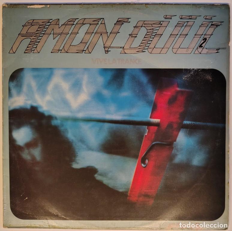Discos de vinilo: Amon D&uuml;&uuml;l II. Vive la trance. UA, UK 1973 LP krautrock