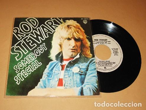 Discos de vinilo: ROD STEWART - SOMEBODY SPECIAL - SINGLE - 1981 - SPAIN
