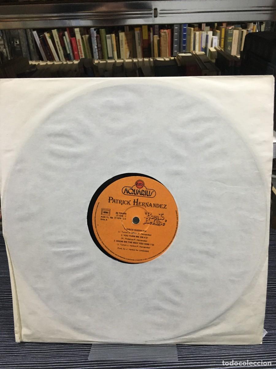 Discos de vinilo: Born to Be Alive Patrick Hernandez