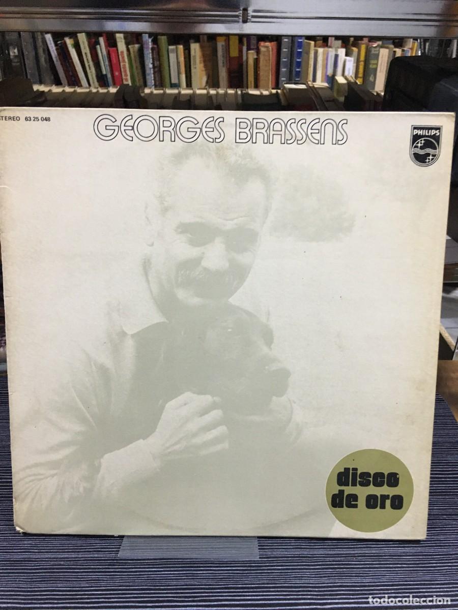 Discos de vinilo: Disco de oro Georges Brassens Philips