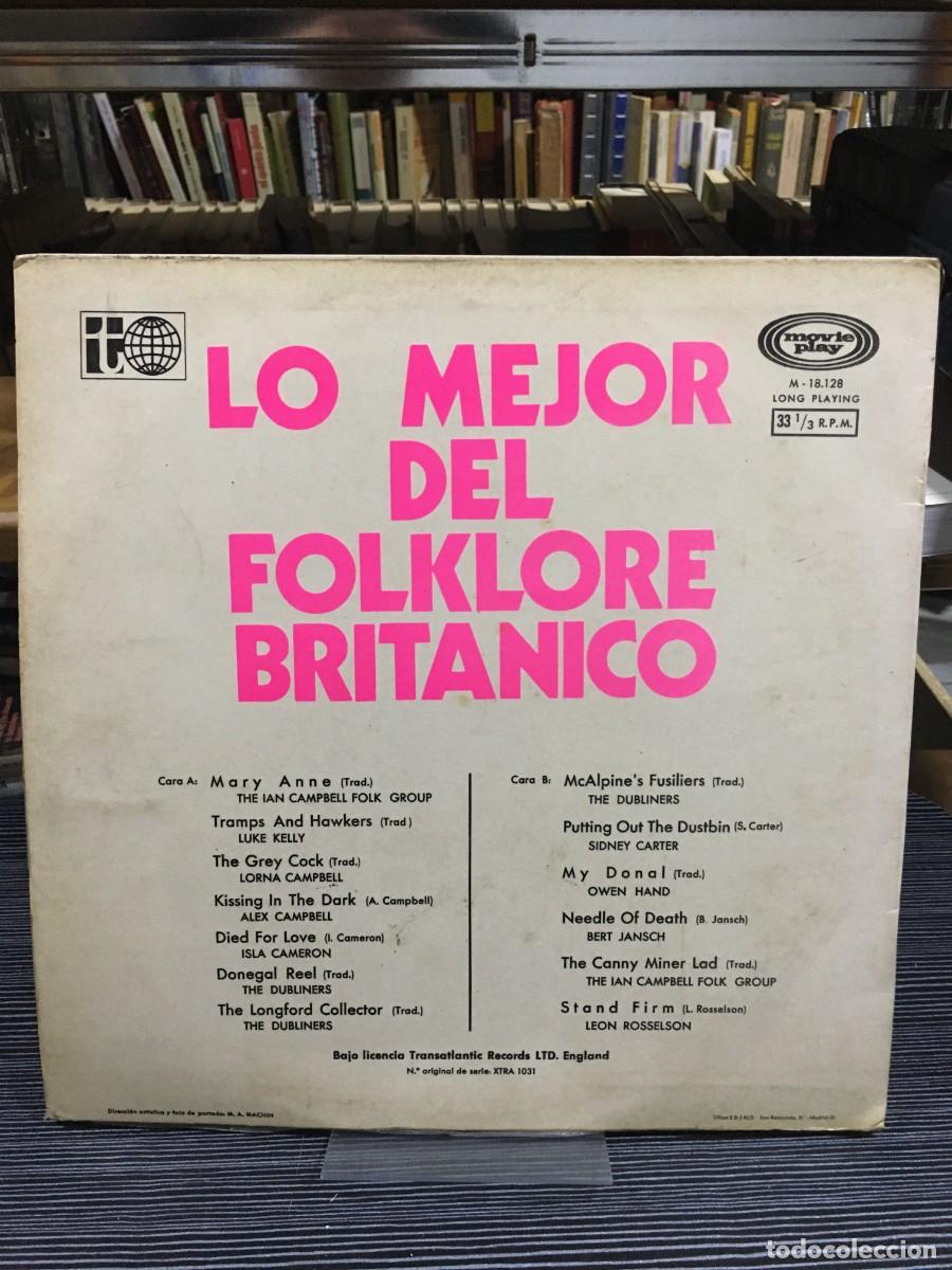 Discos de vinilo: Lo mejor del folklore brit&aacute;nico - Foto 2