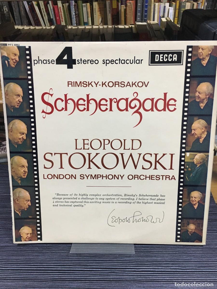 Discos de vinilo: Scheherazade Rimsky-Korsakov / Leopold Stokowski / London Symphony Orchestra