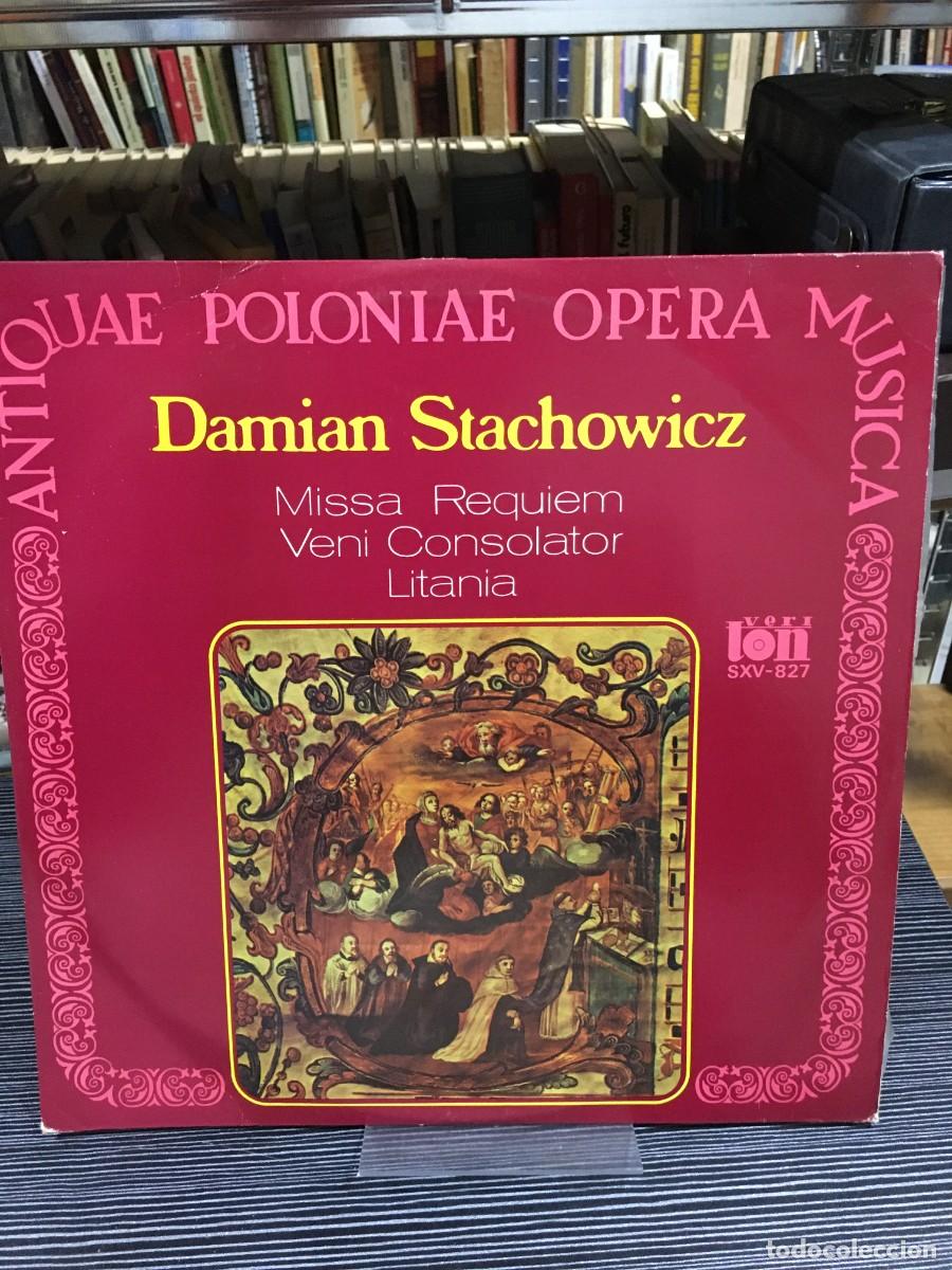 Discos de vinilo: Missa Requiem, Veni Consolator, Litania Damian Stachowicz