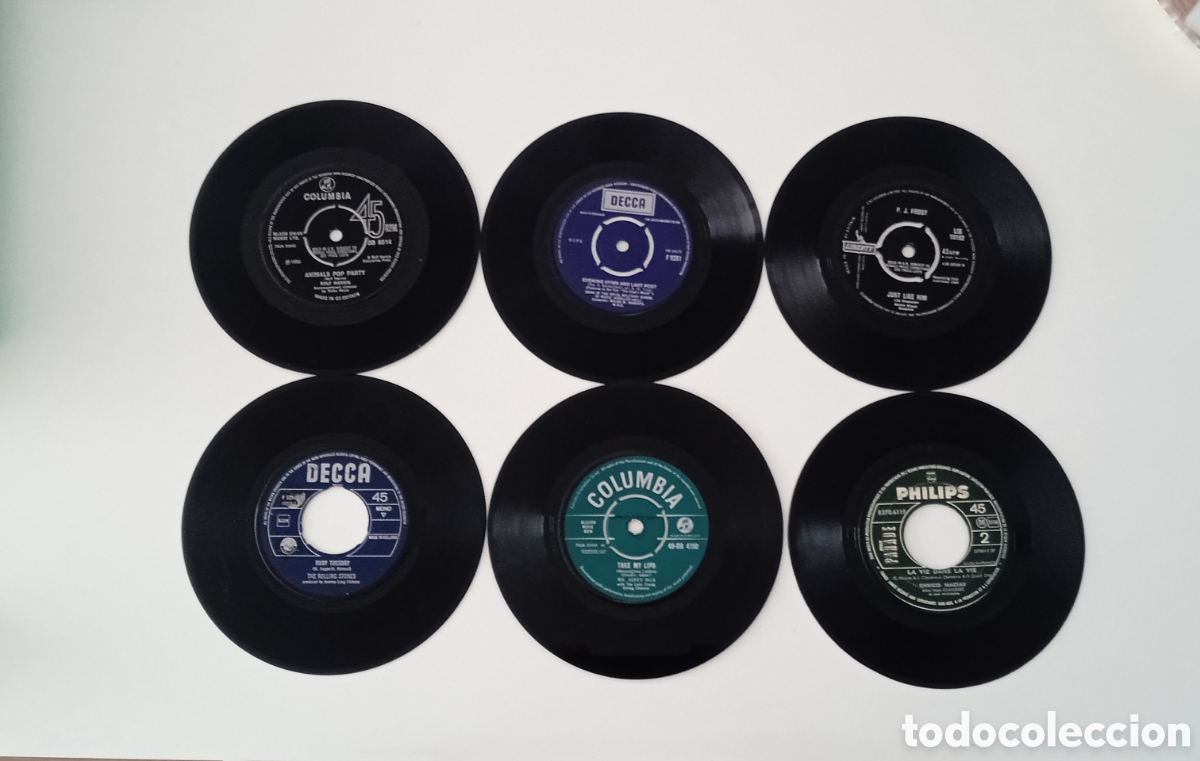 Discos de vinilo: Lote de singles a&ntilde;os 60 (I) - Foto 2