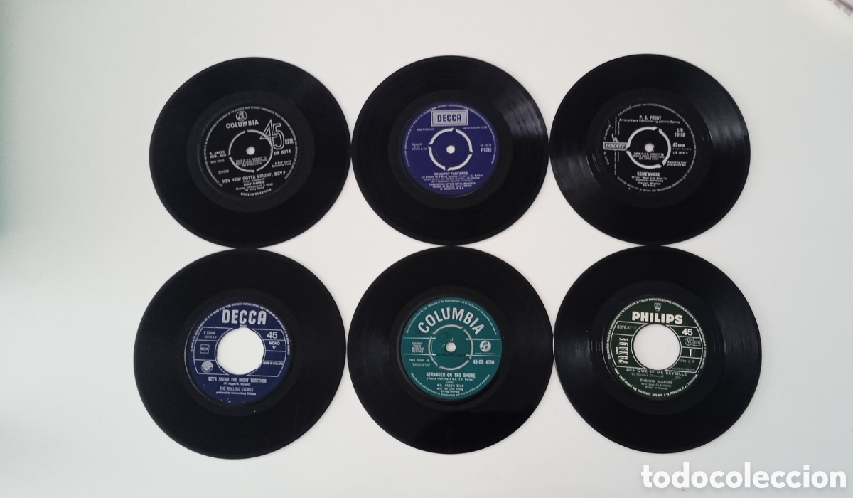 Discos de vinilo: Lote de singles a&ntilde;os 60 (I)