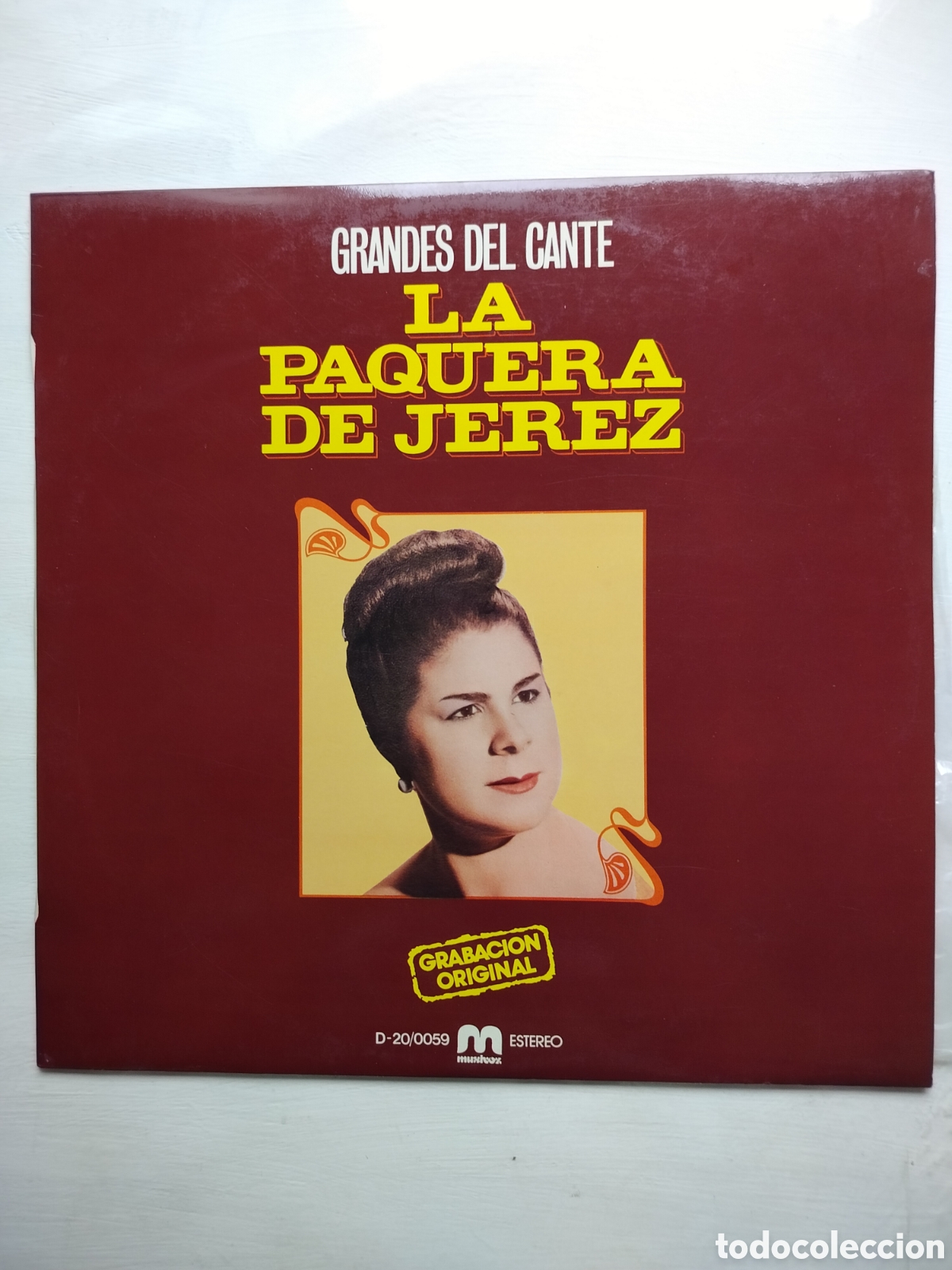 Discos de vinilo: La Paquera de Jerez LP