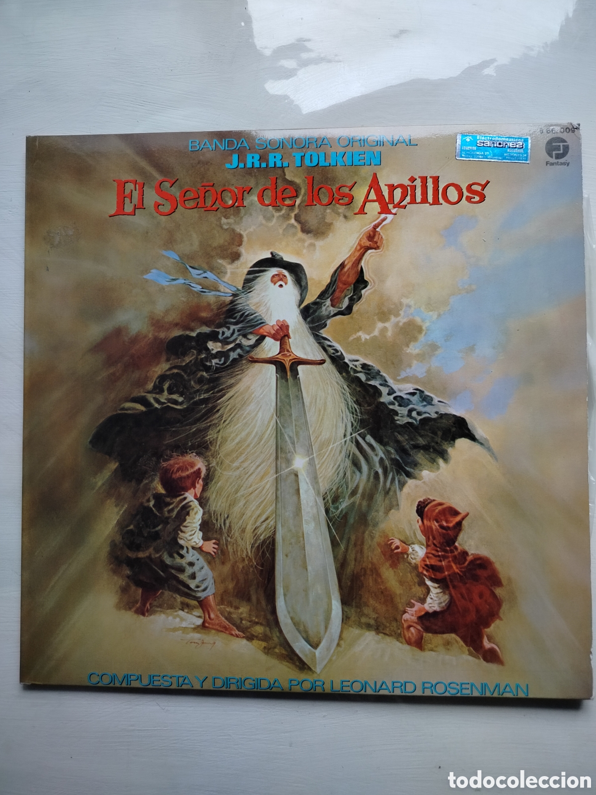 Discos de vinilo: El Se&ntilde;or de los Anillos 2xLPs