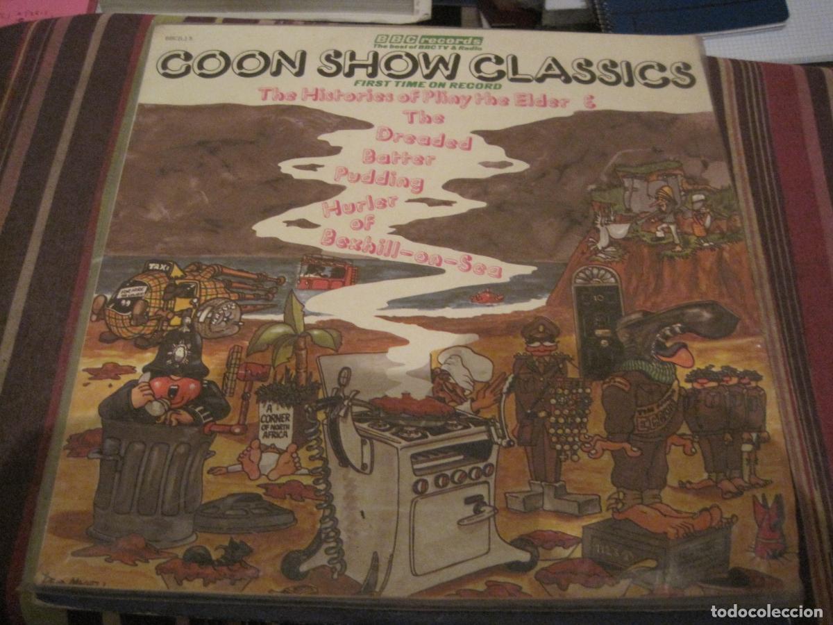 Discos de vinilo: LP COON SHOW CLASSICS THE HISTORY OF....PETER SELLERS SPIKE MILLIGAN BBC 5 UK 1974