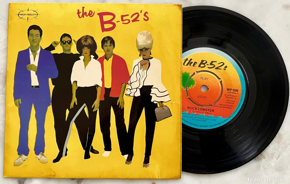 Discos de vinilo: THE B- 52. ROCK LOBSTER / RUNNING AROUND. SINGLE ORIGINAL UK 1&ordf; EDICION 1979