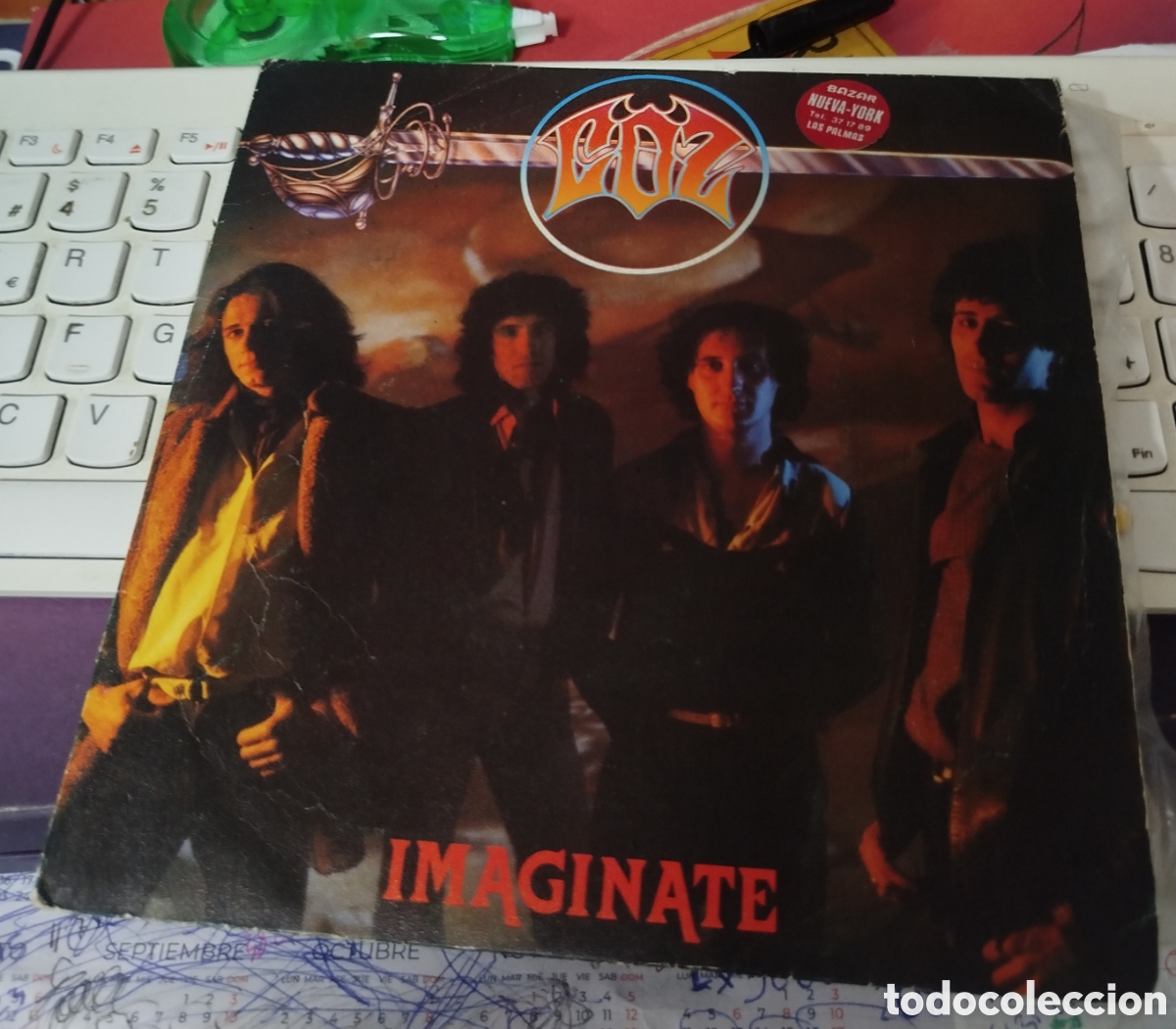 Discos de vinilo: Coz - Imaginate /De mal en peor