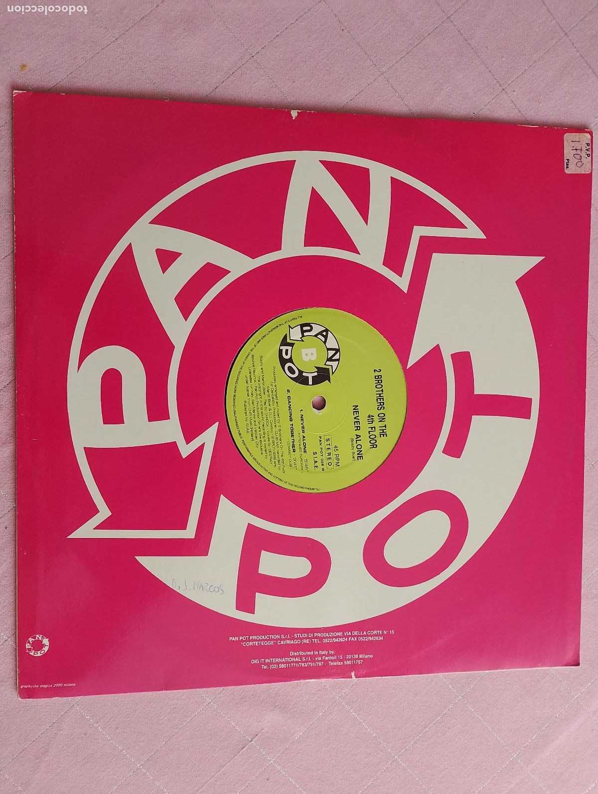 Discos de vinilo: 2 brothers on the floor, alone - Foto 2