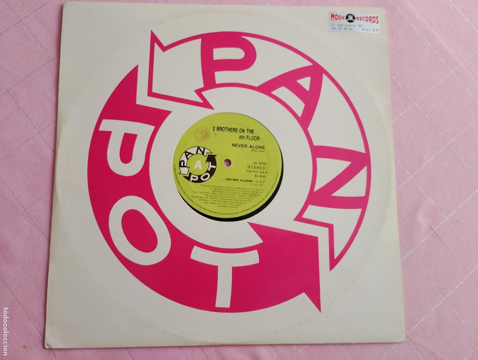 Discos de vinilo: 2 brothers on the floor, alone - Foto 3