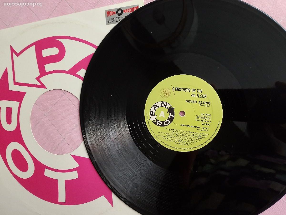 Discos de vinilo: 2 brothers on the floor, alone - Foto 4
