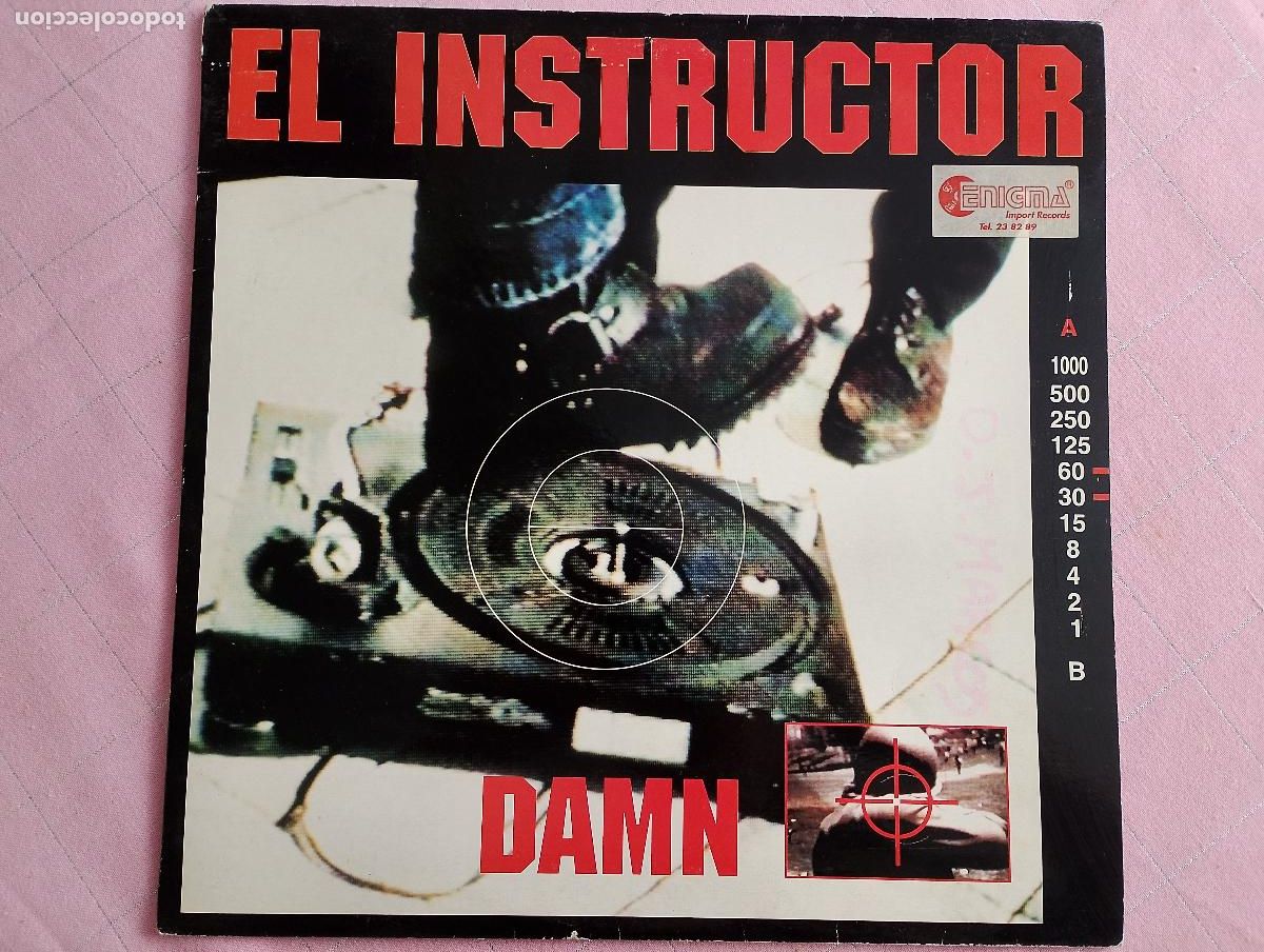 Discos de vinilo: Damn &lrm;&ndash; El Instructor, Spain 1993 G&eacute;nero: Electronic Makina