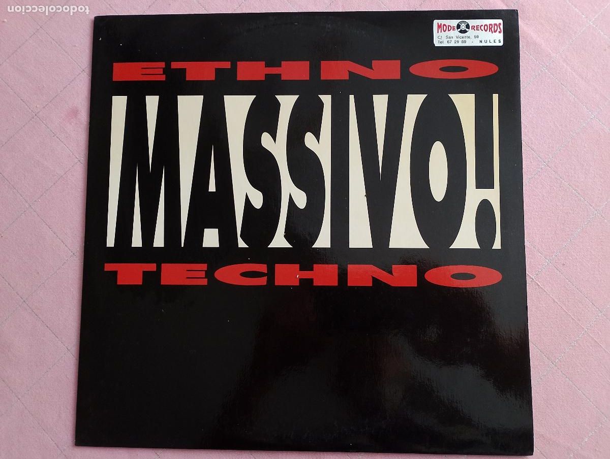 Discos de vinilo: Massivo! &lrm;&ndash; Ethnotechno Spain Publicado: 1994 Electronic Makina