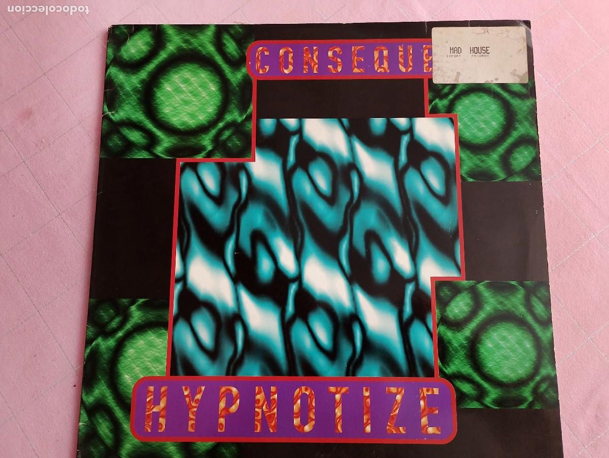 Discos de vinilo: Consequence &lrm;&ndash; Hypnotize 1993 Electronic House - Foto 3