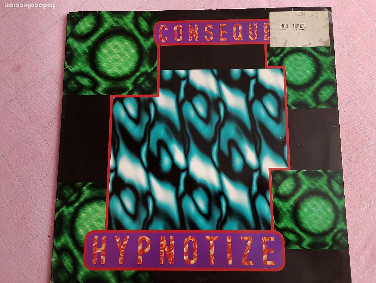 Discos de vinilo: Consequence &lrm;&ndash; Hypnotize 1993 Electronic House