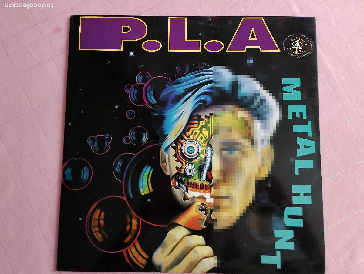 Discos de vinilo: P.L.A. &lrm;&ndash; Metal Hunt Spain 1993 Electronic Techno