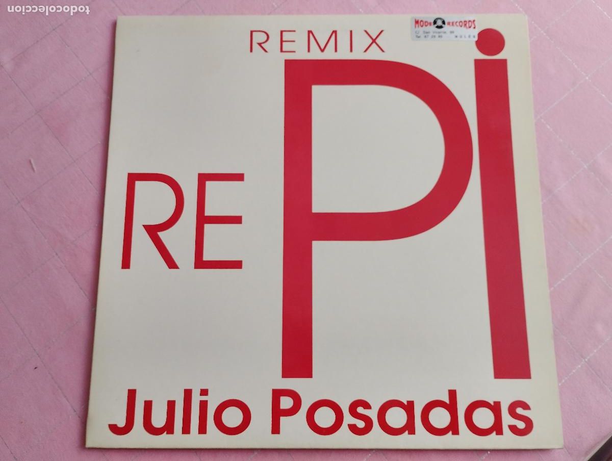 Discos de vinilo: Julio Posadas &ndash; Re-Pi, Spain 1994 Electronic Makina