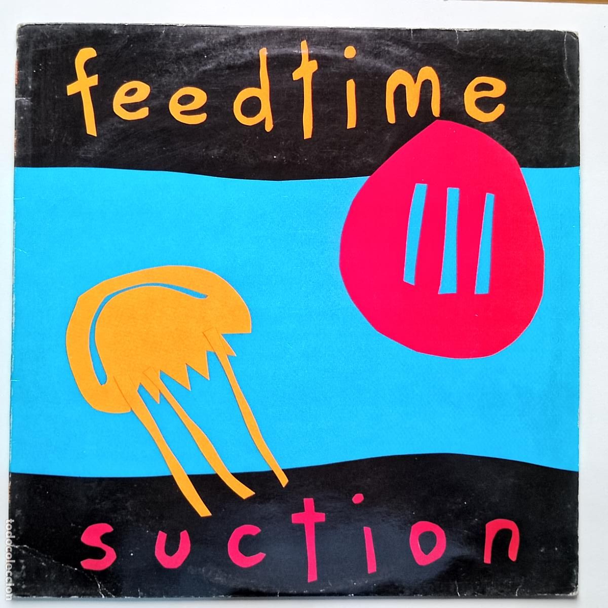 Discos de vinilo: feedtime-Suction (LP Decoy 1989) procuce Butch Vig (Nirvana). The Jesus Lizard, Big Black, Mudhoney