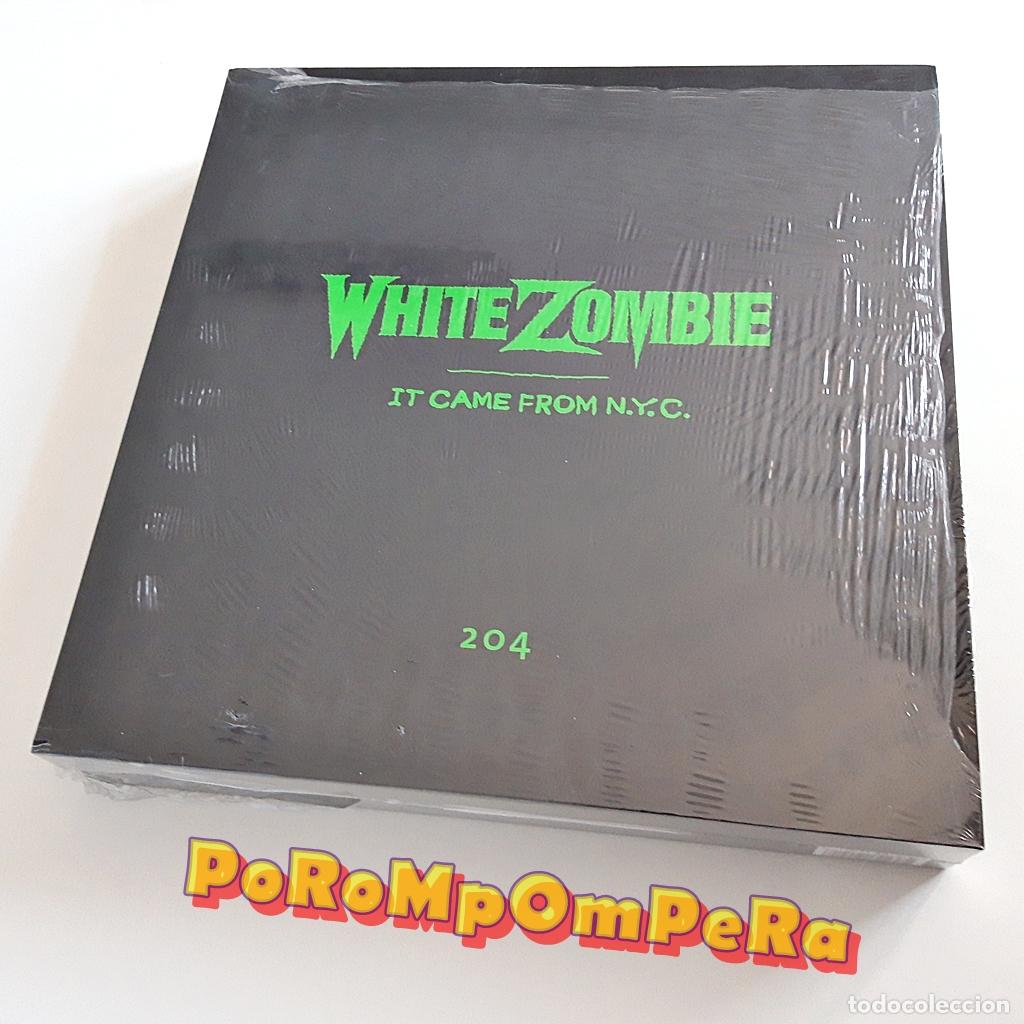 Discos de vinilo: WHITE ZOMBIE IT CAME FROM N.Y.C. BOX SET x5 VINILOS 12&rdquo; NUMERO GROUP 2016