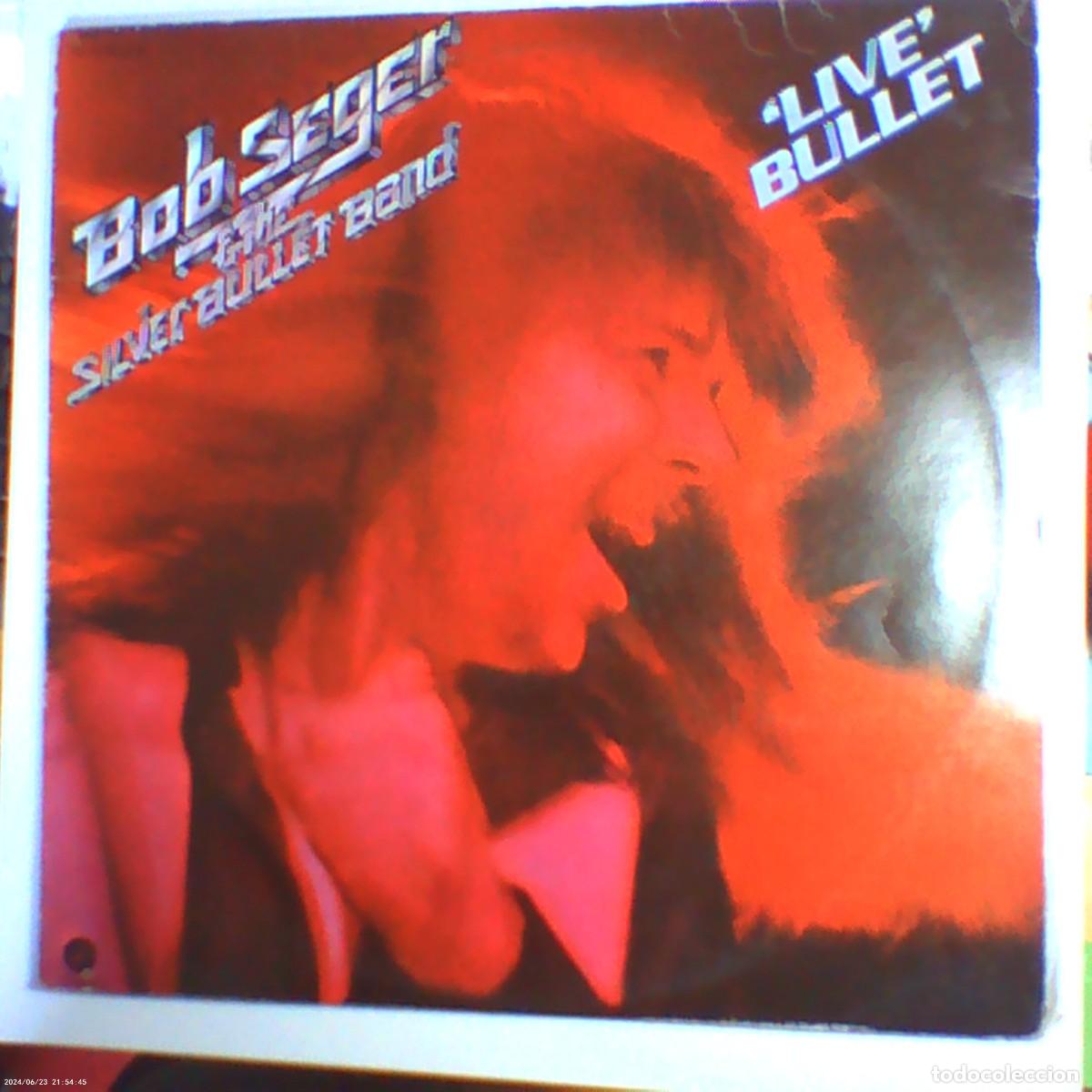 Discos de vinilo: lp doble bob seger. live bullet. capitol 1978 spain. carpeta doble (seminuevo)