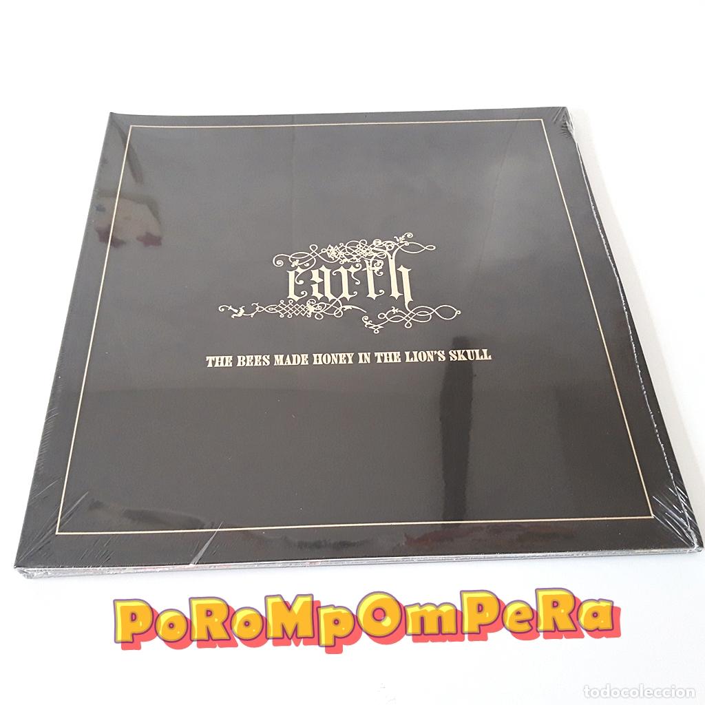 Discos de vinilo: &iexcl;PRECINTADO! EARTH THE BEES MADE HONEY IN THE LION'S SKULL VINILO NARANJA SOUTHERN LORD 2014
