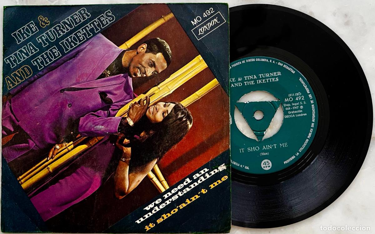 Discos de vinilo: IKE & TINA TURNER. WE NEED AN UNDERSTANDING. SINGLE ORIGINAL ESPA&Ntilde;A 1967 CON TRIANGULO ORIGINAL