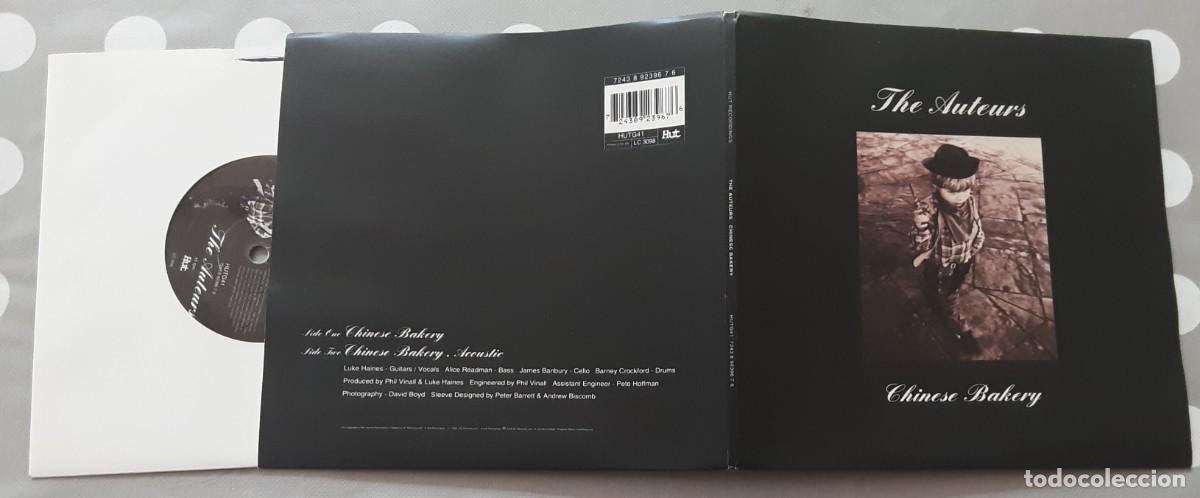 Discos de vinilo: THE AUTEURS, CHINESE BAKERY + ACCOUSTIC VERSION.