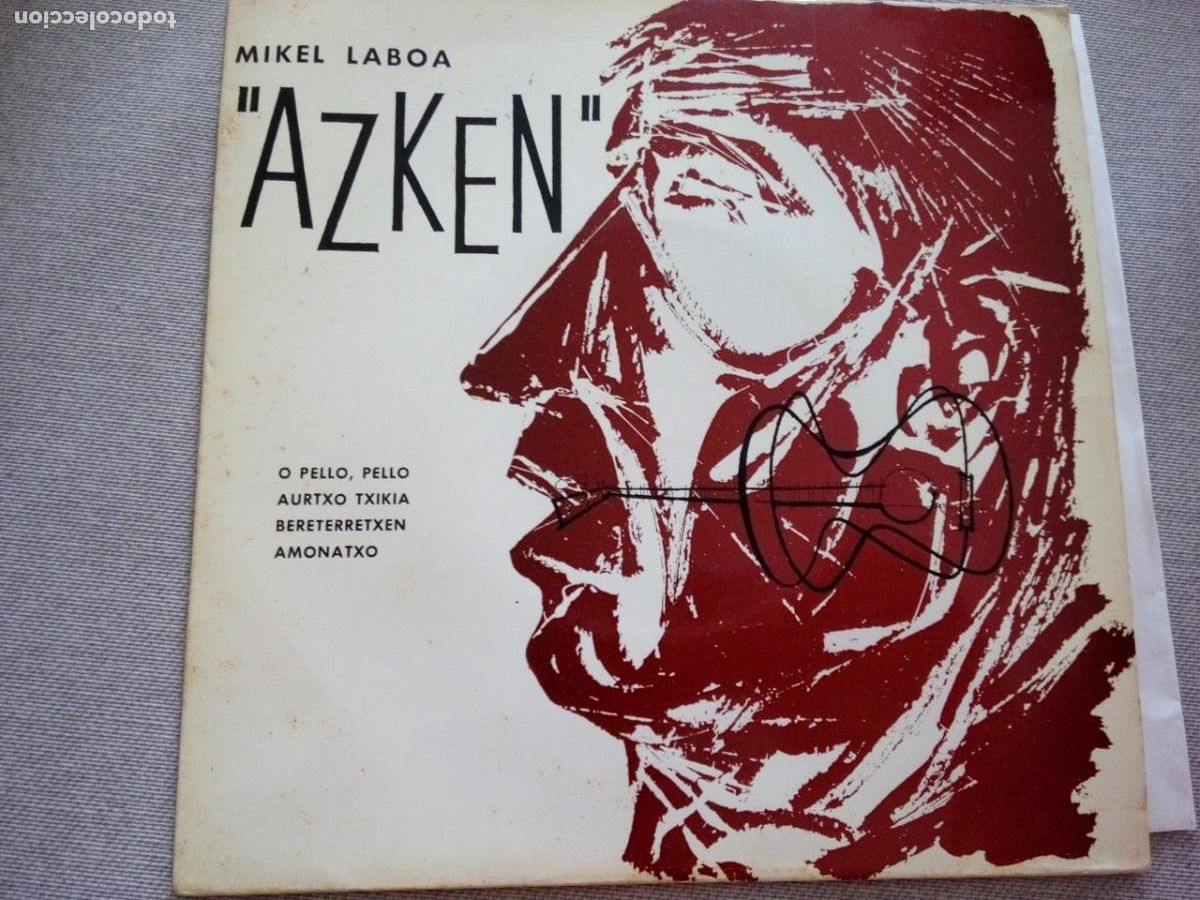 Disques de vinyle: Mikel Laboa &lrm;&ndash; Azken EP 1964 SPAIN