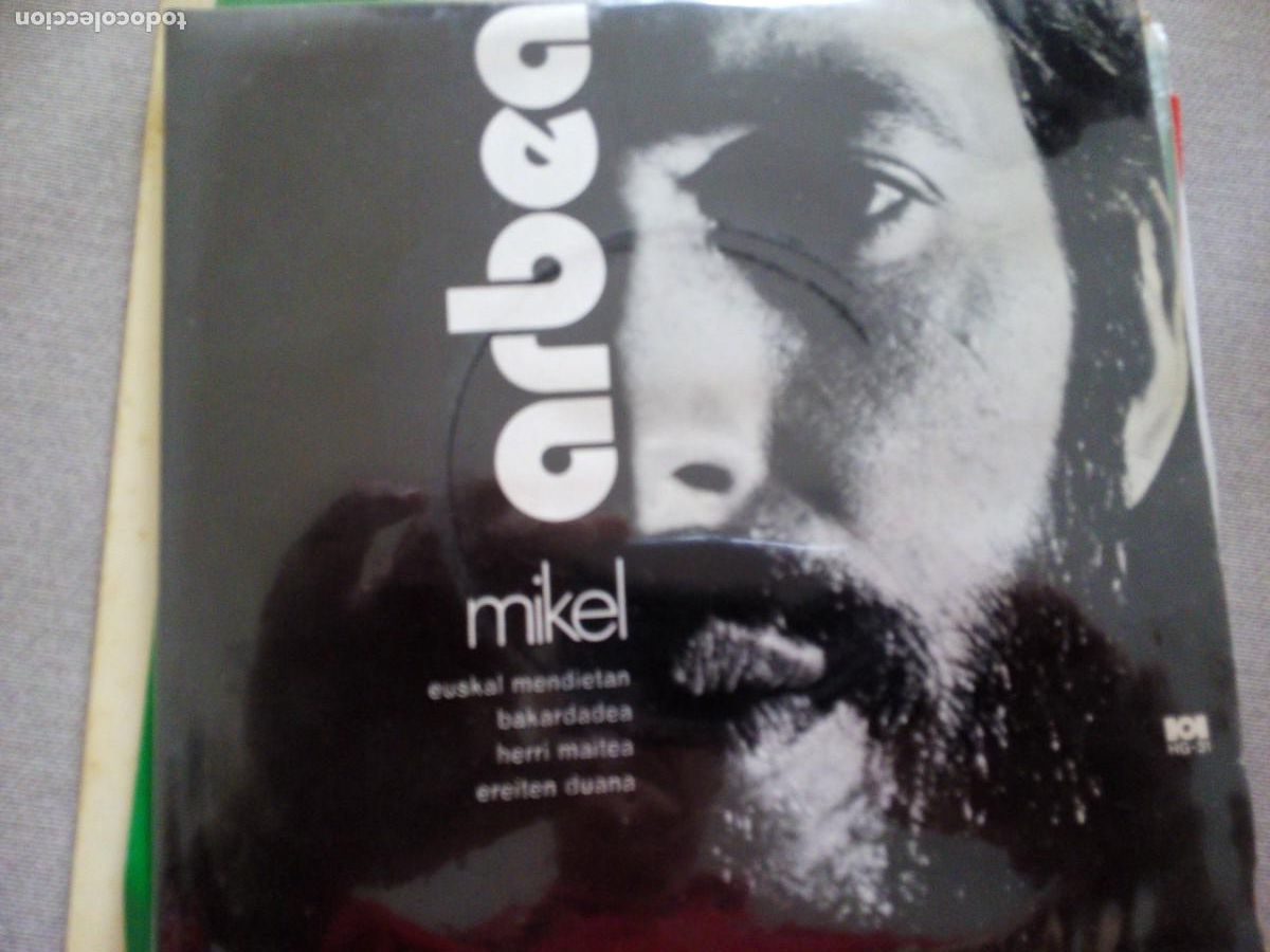 Disques de vinyle: MIKEL ARBEA - EUSKAL MENDIETAN EP 1972 4 TEMAS