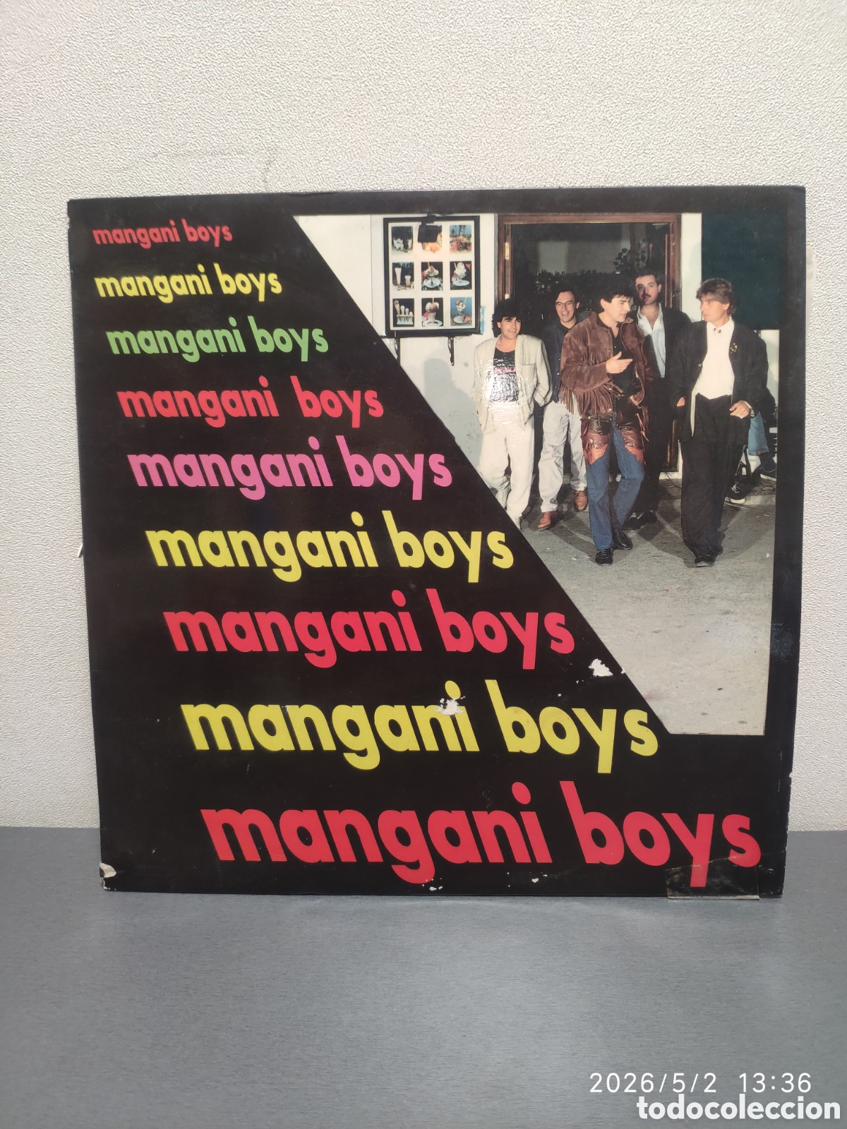 Discos de vinilo: Mangani Boys. Sin t&iacute;tulo (unico LP). Daffi, Ibiza 1989 LP raro y buscado