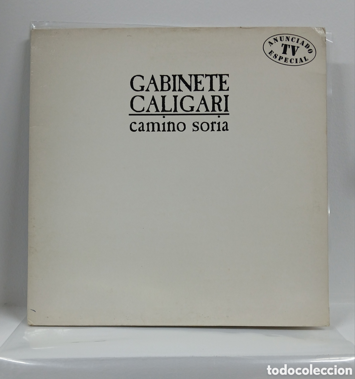 Discos de vinilo: GABINETE CALIGARI &rdquo;CAMINO SORIA&rdquo; LP. ORIG. SPAIN. 1987 (VG)