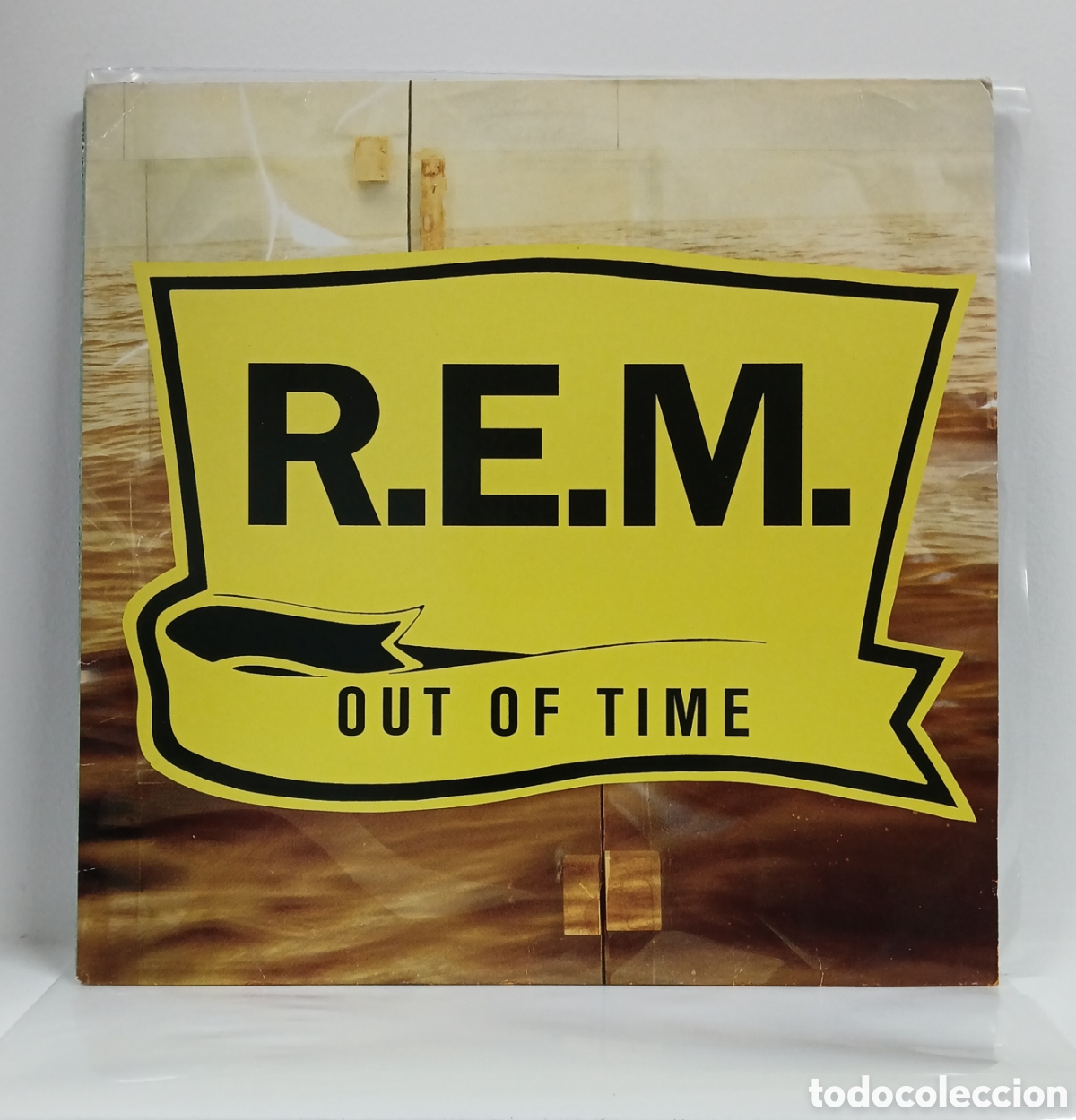 Discos de vinilo: REM &rdquo;OUT OF TIME&rdquo; LP. ORIG. GERMANY. 1991 (LIMITED EDIT.) (VG++)