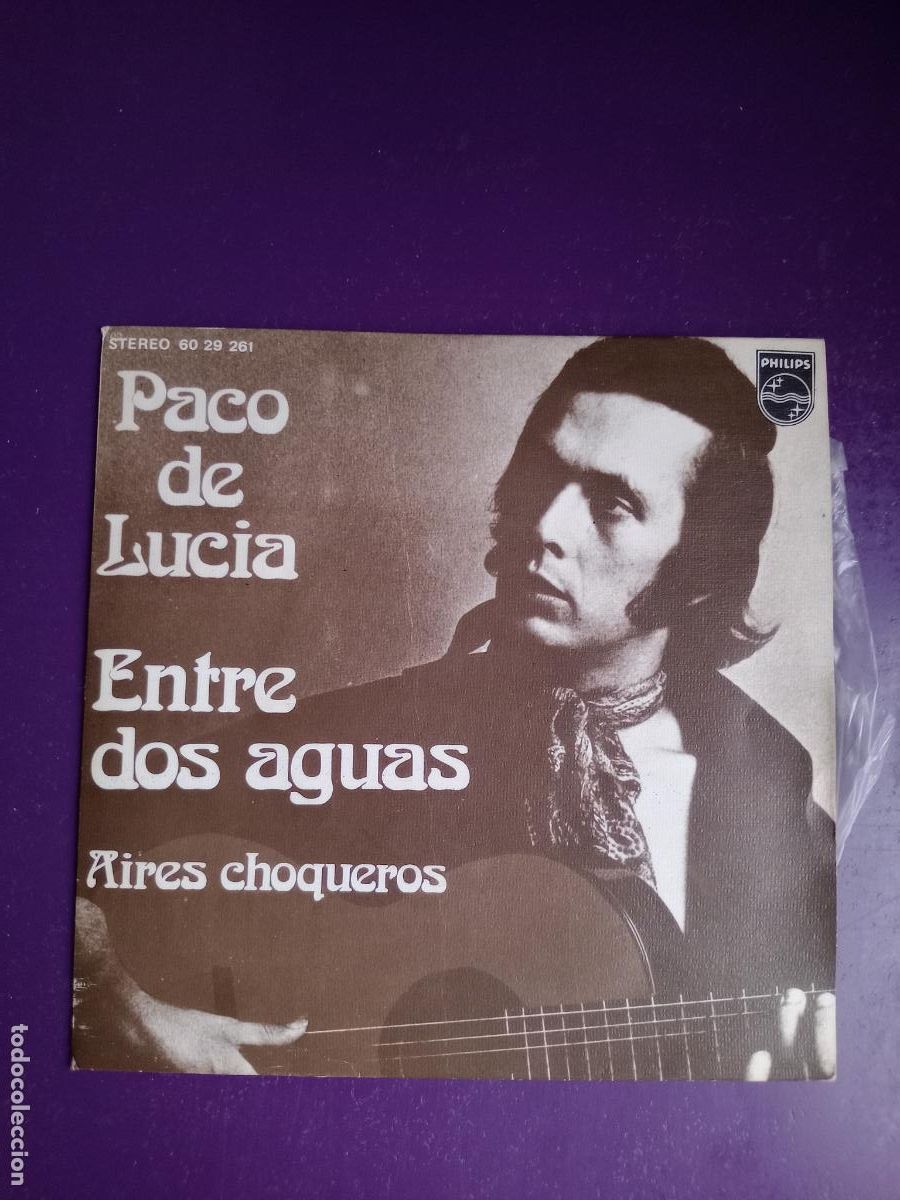 Discos de vinilo: Paco De Lucia &ndash; Entre Dos Aguas - Sg PHILIPS 1974 - SIN APENAS USO