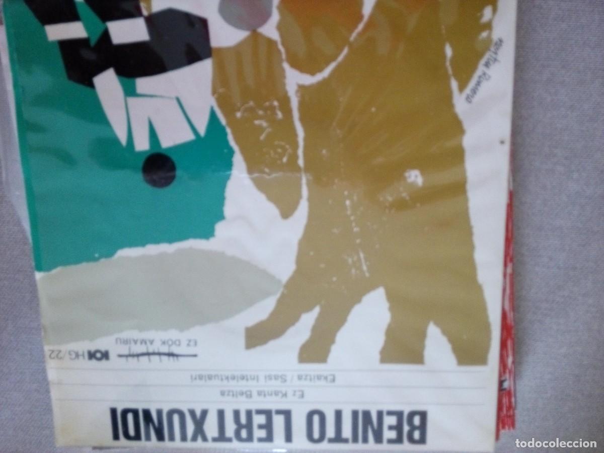 Discos de vinilo: BENITO LERTXUNDI EZ KANTA BELTZA EP GOIZTIRI