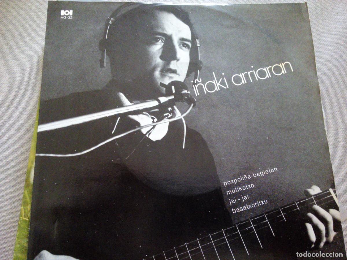 Discos de vinilo: I&ntilde;aki Arriar&aacute;n &lrm;&ndash; Poxpoli&ntilde;a EP 1972
