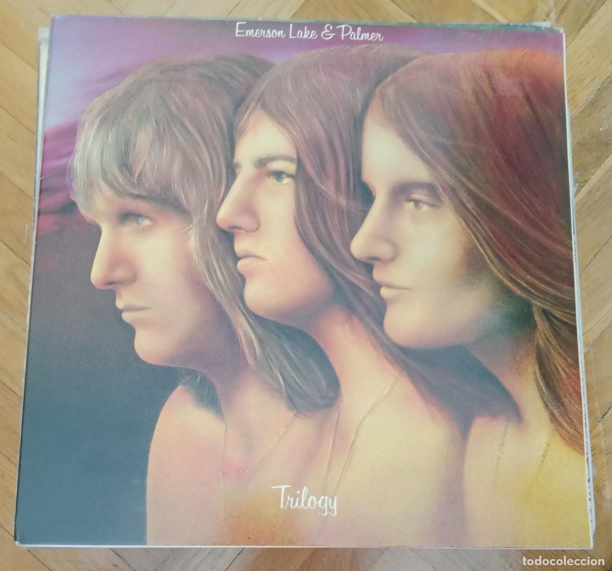 Discos de vinilo: Emerson Lake & Palmer &lrm;&ndash; Trilogy Lp Espa&ntilde;a 1973