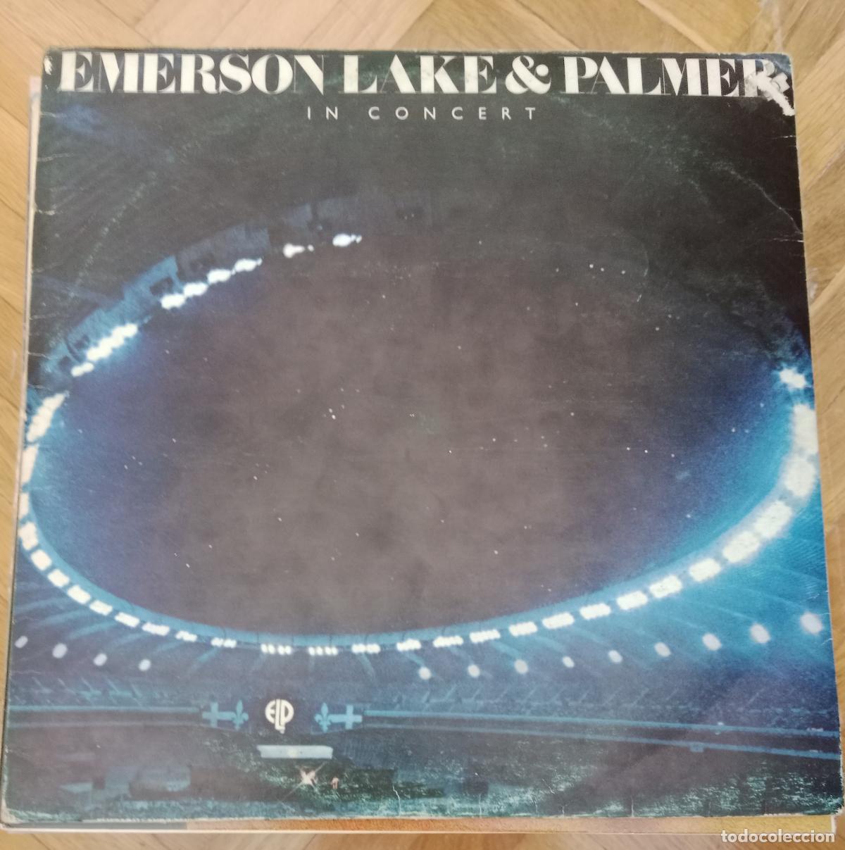 Discos de vinilo: Emerson, Lake & Palmer &lrm;&ndash; In Concert Lp Espa&ntilde;a 1980