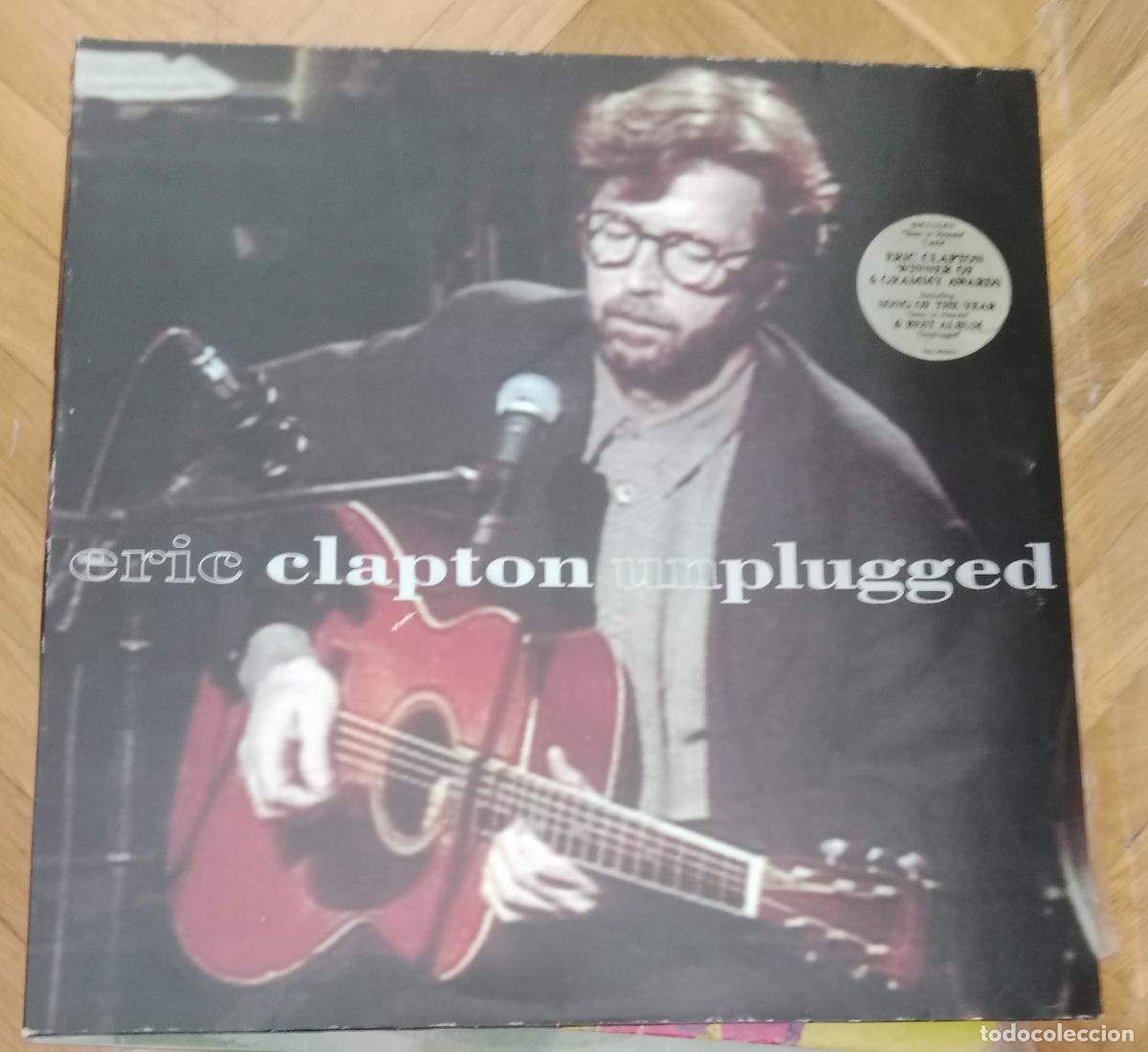 Discos de vinilo: Eric Clapton &lrm;&ndash; Unplugged Lp Europa 1992