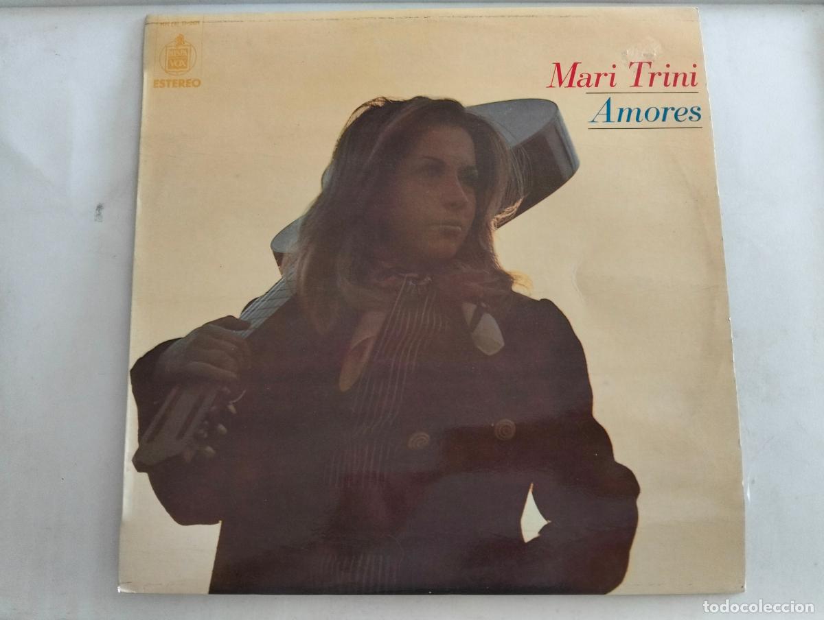 Discos de vinilo: MARI TRINI, DISCO LP AMORES, EDITADO HISPAVOX, A&Ntilde;O 1970