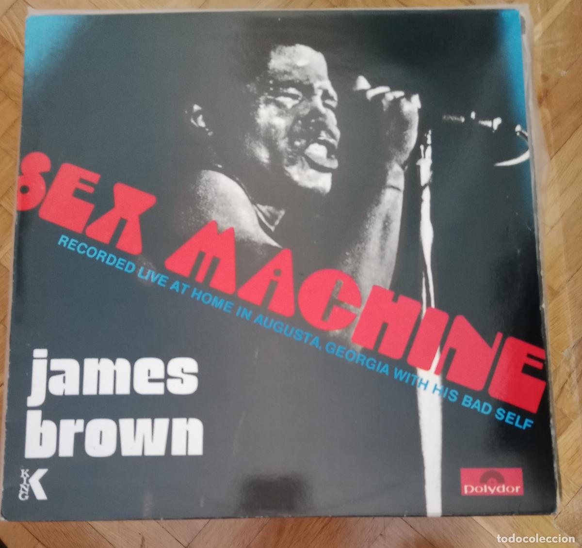 Discos de vinilo: James Brown &lrm;&ndash; Sex Machine Lp Espa&ntilde;a 1990