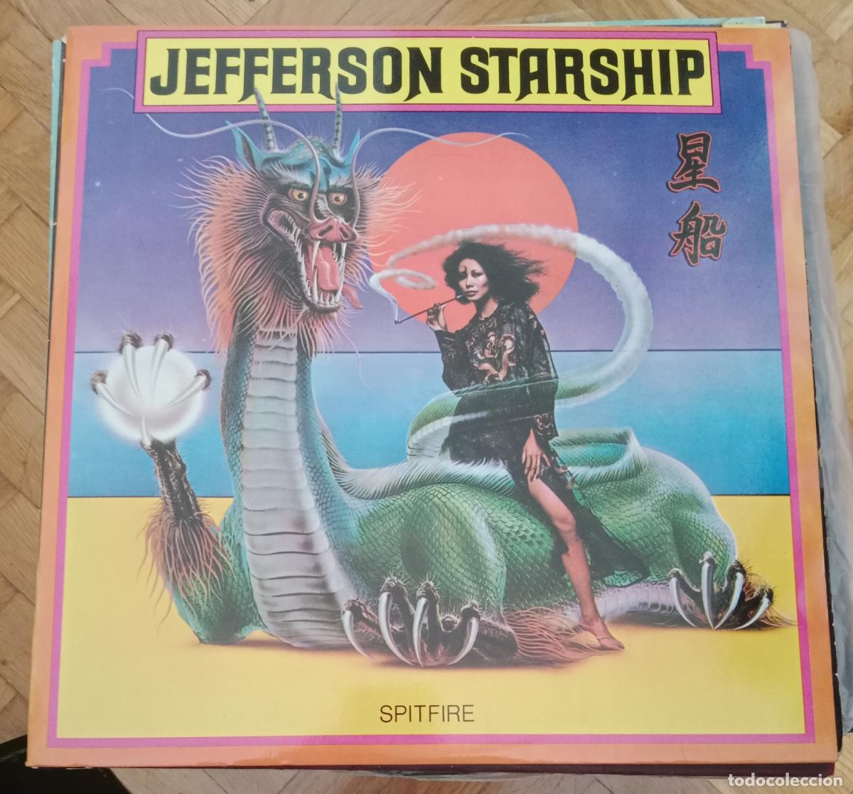 Discos de vinilo: Jefferson Starship &lrm;&ndash; Spitfire Lp Espa&ntilde;a 1976